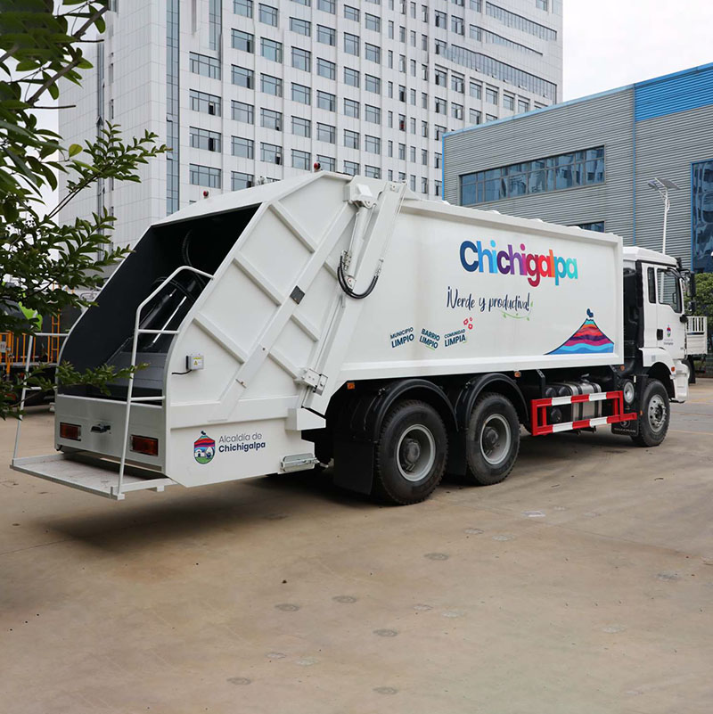 SHACMAN H3000 6X4 Garbage Truck Waste Sanitation Vehicle