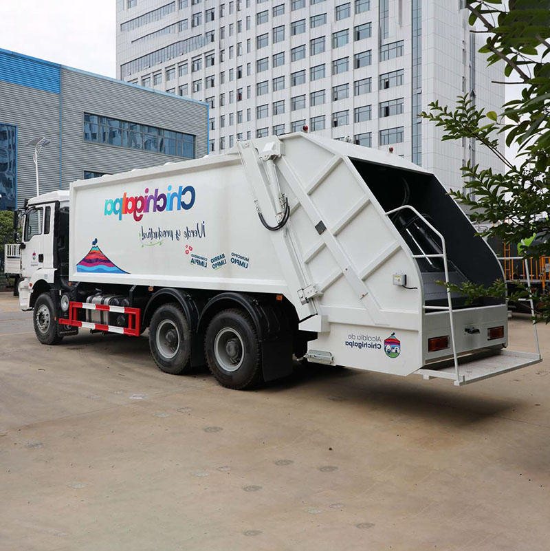 SHACMAN H3000 6X4 Garbage Truck Waste Sanitation Vehicle