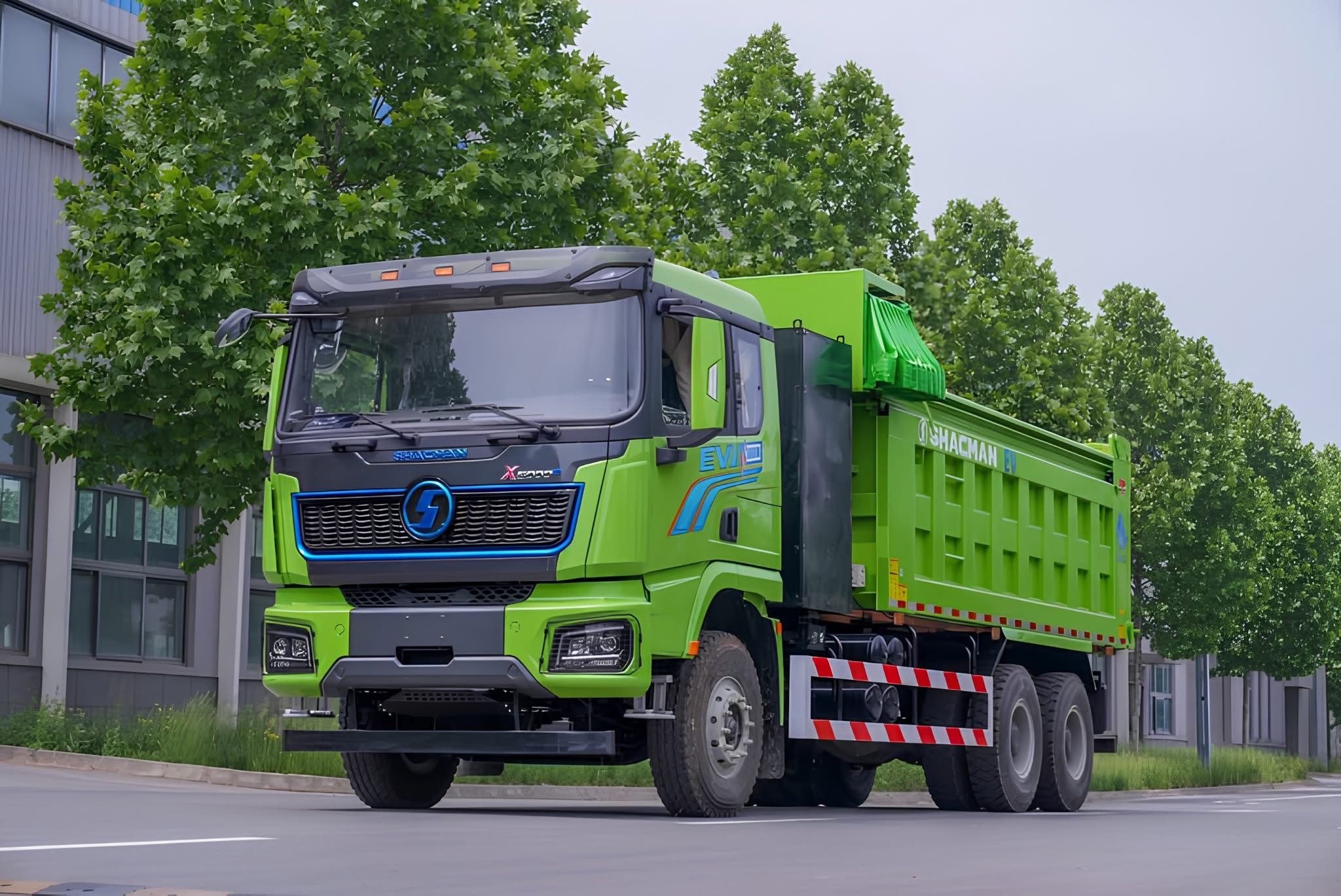 SHACMAN X5000e New Energy Electric Dump Truck Global Export