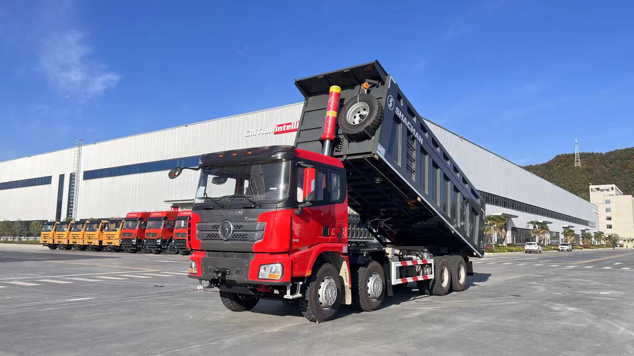 SHACMAN X3000 8x4 Heavy‑Duty Dump Truck