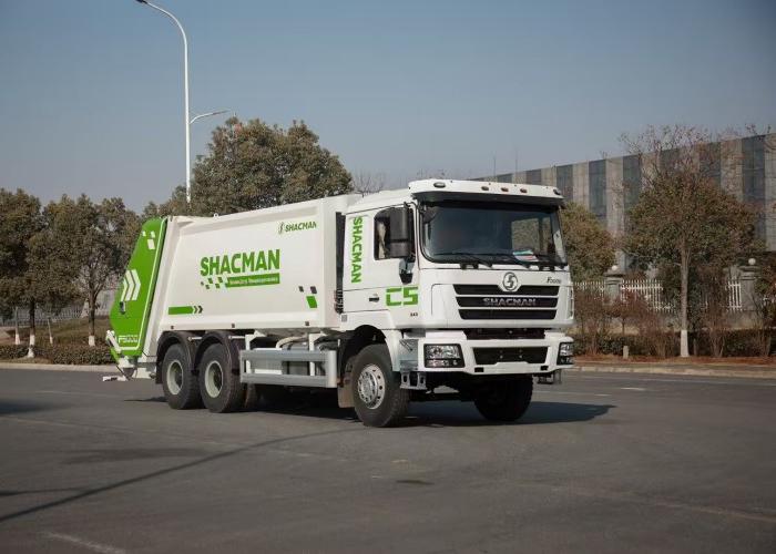 SHACMAN F3000 6×4 Compactor Garbage Truck SX5255ZYSDR434C, 345HP Euro III 20 Cubic Meter Waste Compression Truck
